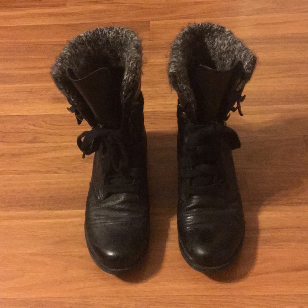Steve Madden combat boots